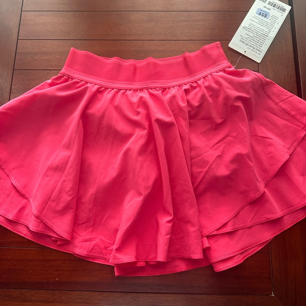 Lululemon Athletica Pink Skater Mini Skirt